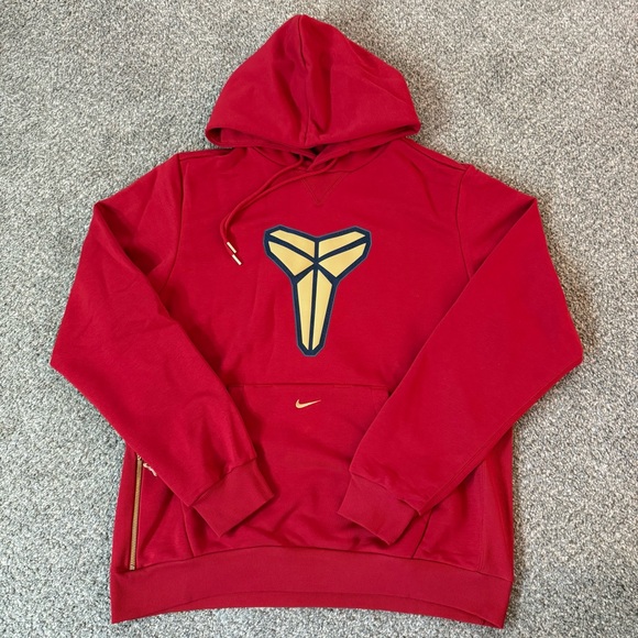 Nike Kobe Halo Standard Issue Pullover Basketball Hoodie Red HF0066-636 LargeNew - Picture 3 of 7